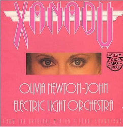 Olivia Newton John Xanadu 12" vinyl single (12 inch record / Maxi-single) Dutch ONJ12XA67136