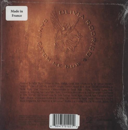 Olivia Rodrigo Can't Catch Me Now - Maroon Vinyl - Sealed 7" vinyl single (7 inch record / 45) US 3SV07CA881608