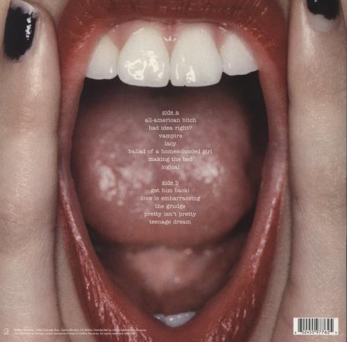 Olivia Rodrigo Guts vinyl LP album (LP record) UK 3SVLPGU850258