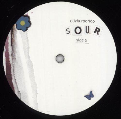 Olivia Rodrigo Sour vinyl LP album (LP record) UK 3SVLPSO827101