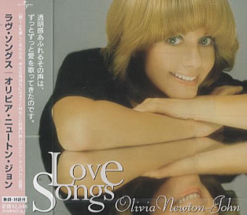 Olivia Newton John Love Songs Japanese CD album (CDLP) (282169)