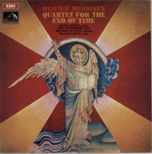 Olivier Messiaen Quartet For The End Of Time - 2nd vinyl LP album (LP record) UK M2-LPQU658013