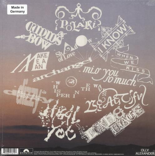 Olly Alexander Polari - Purple Vinyl + Signed Art Card - Sealed vinyl LP album (LP record) UK 805LPPO863601