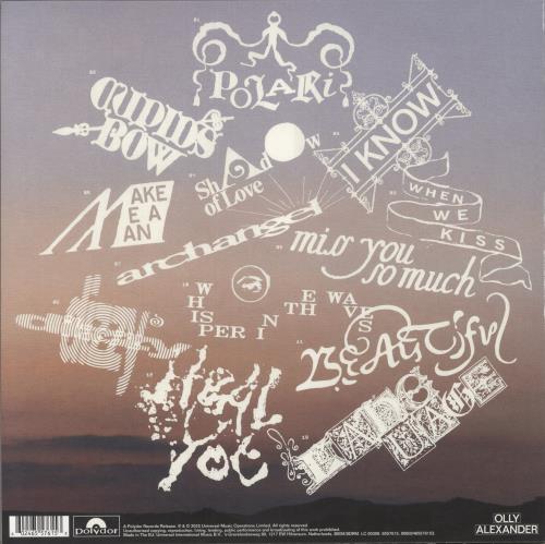 Olly Alexander Polari - Purple Vinyl - Autographed vinyl LP album (LP record) UK 805LPPO875973