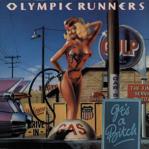 Olympic Runners It's A Bitch vinyl LP album (LP record) UK OLCLPIT565846