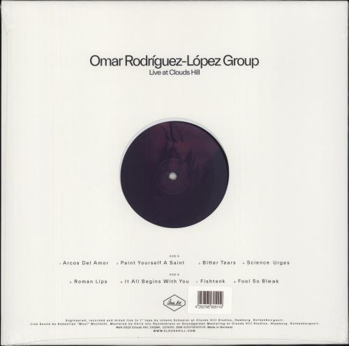 Omar Rodriguez-Lopez Live At Clouds Hill - Recycled Vinyl - Sealed 10" vinyl single (10 inch record) UK ORU10LI877583