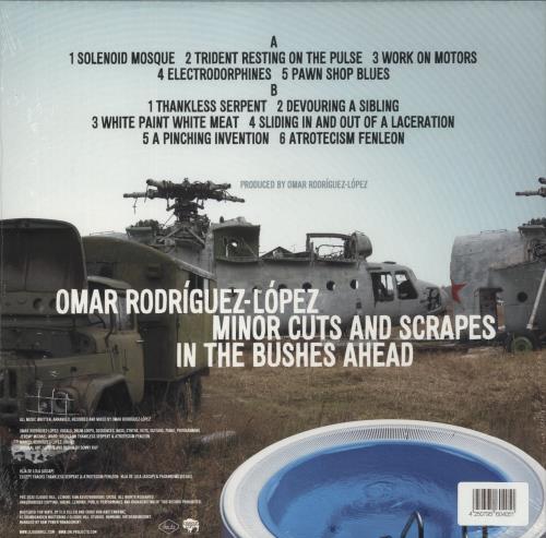 Omar Rodriguez-Lopez Minor Cuts And Scrapes In The Bushes Ahead - Clouds Hill Edition - Recycled Vinyl - Sealed vinyl LP album (LP record) UK ORULPMI877584