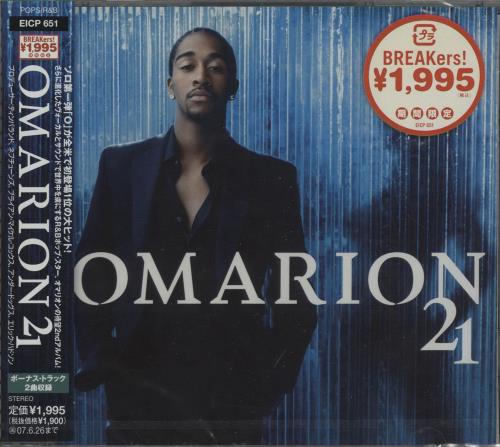 Omarion 21 + Obi - Sealed CD album (CDLP) Japanese OQCCDOB668425