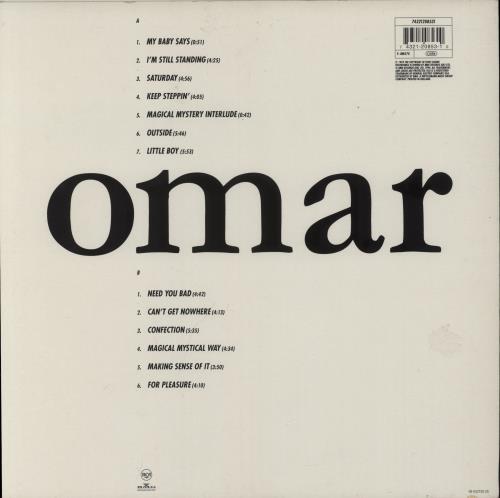 Omar For Pleasure vinyl LP album (LP record) Dutch OM1LPFO895241