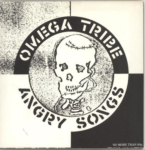 Omega Tribe Angry Songs 7" vinyl single (7 inch record / 45) UK OMG07AN692297