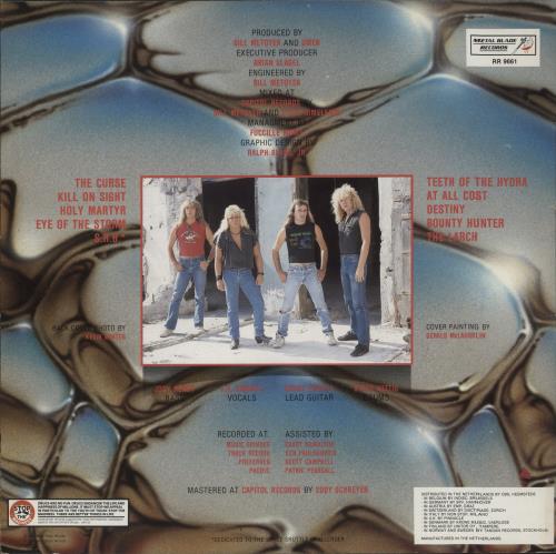 Omen The Curse vinyl LP album (LP record) Dutch OMNLPTH575966