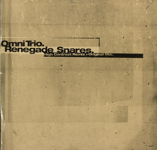 Omni Trio Renegade Snares - High Contrast Mix 12" vinyl single (12 inch record / Maxi-single) UK OM012RE560626