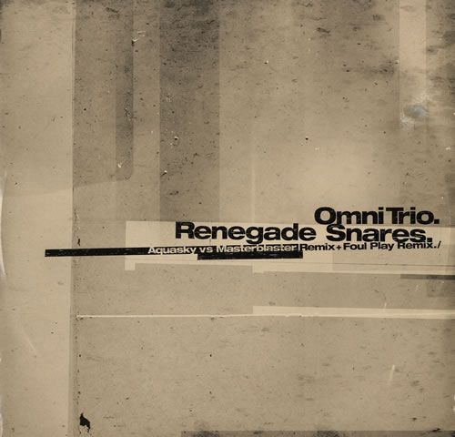 Omni Trio Renegade Snares - The Remixes 12" vinyl single (12 inch record / Maxi-single) UK OM012RE560625