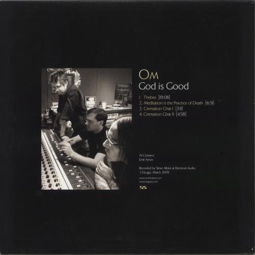 OM God is Good vinyl LP album (LP record) US 0-BLPGO866879