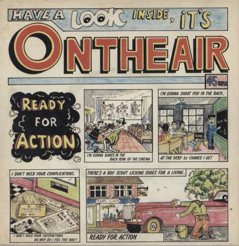 On The Air Ready For Action 7" vinyl single (7 inch record / 45) UK 2ZJ07RE762071