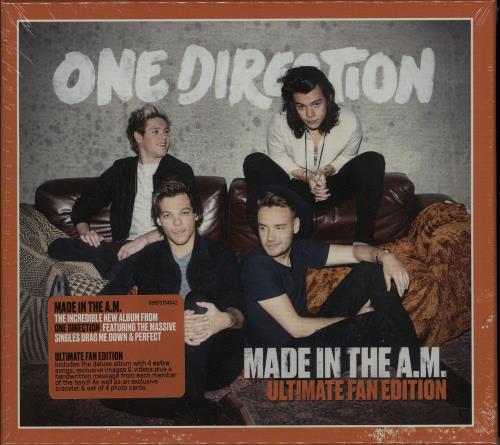 One Direction Made In The A.M. - Ultimate Fan Edition - Special Edition CD album (CDLP) UK OO5CDMA644782
