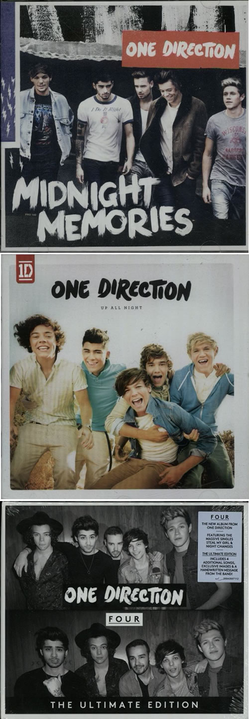 One Direction The Studio Albums CD album (CDLP) UK OO5CDTH632582