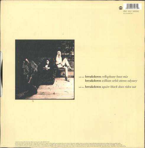 One Dove Breakdown 12" vinyl single (12 inch record / Maxi-single) UK OND12BR724937