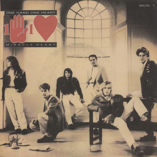 One Hand One Heart Miracle Heart 7" vinyl single (7 inch record / 45) UK ONH07MI865353