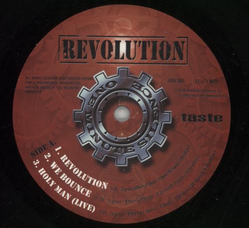 One Minute Silence Revolution 10" vinyl single (10 inch record) UK OMS10RE765706