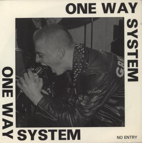 One Way System No Entry 7" vinyl single (7 inch record / 45) UK 39V07NO866253