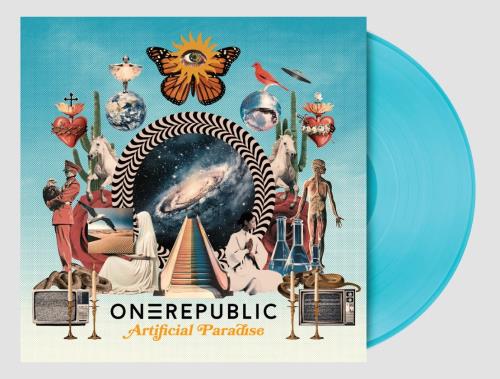 OneRepublic Artificial Paradise - Blue Vinyl + Alt Sleeve - Sealed vinyl LP album (LP record) UK OENLPAR850250