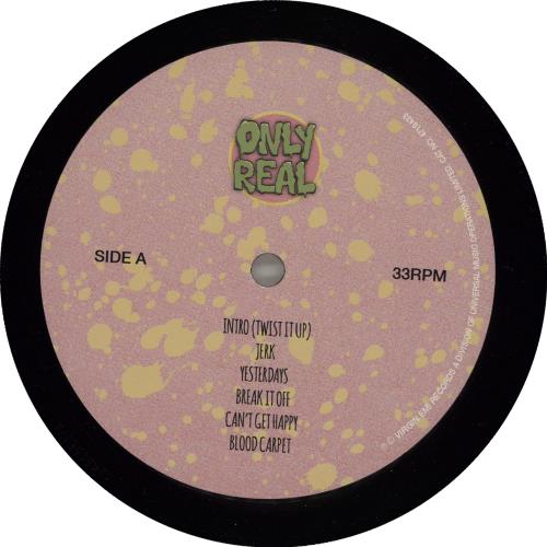 Only Real Jerk at the End of the Line vinyl LP album (LP record) UK 025LPJE739859