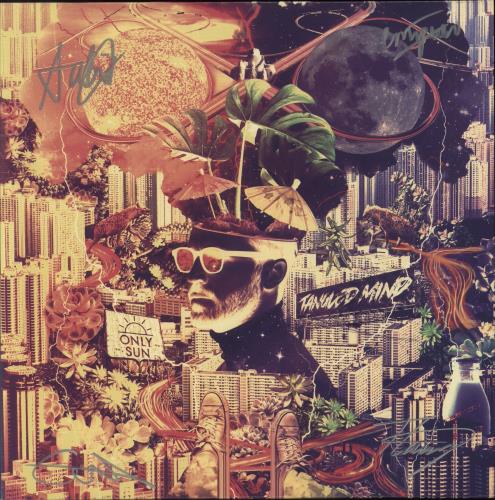 Only Sun Tangled Mind - Purple Vinyl - Autographed vinyl LP album (LP record) UK 943LPTA877114