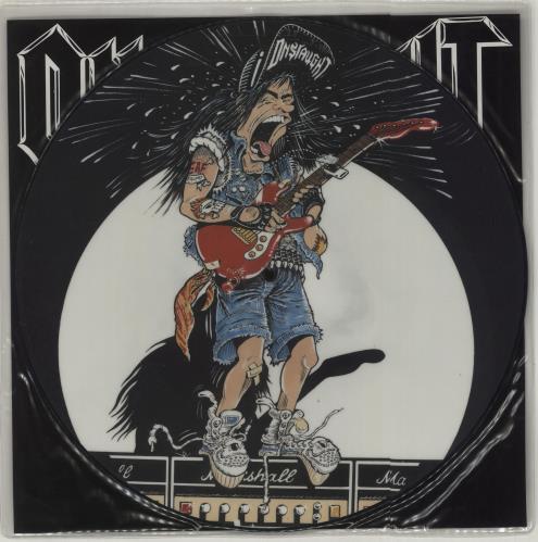 Onslaught Let There Be Rock 12&quot; vinyl picture disc (12 inch picture record) UK ONU2PLE332306
