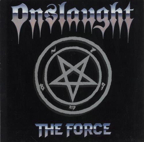 Onslaught The Force - VG vinyl LP album (LP record) UK ONULPTH860139