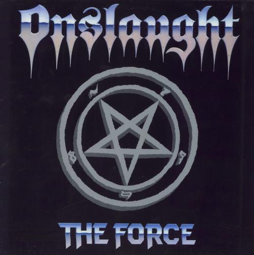 Onslaught The Force vinyl LP album (LP record) UK ONULPTH580001