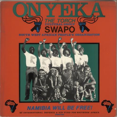 Onyeka The Torch Namibia Will Be Free vinyl LP album (LP record) UK ZN0LPNA716485
