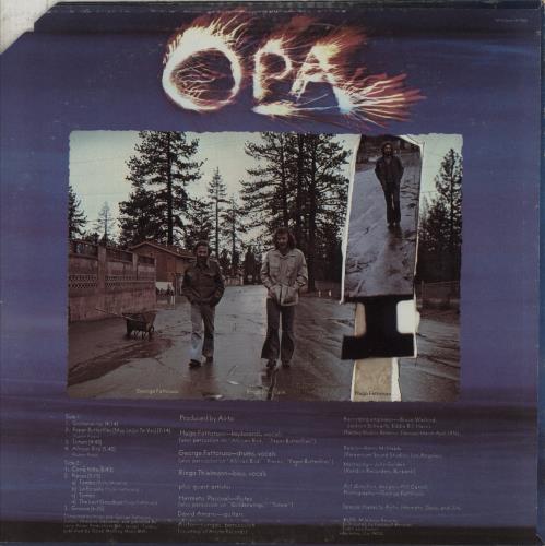 Opa Goldenwings - VG Sleeve vinyl LP album (LP record) US OPBLPGO877256