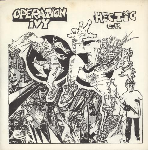Operation Ivy Hectic E.P. 7" vinyl single (7 inch record / 45) US OIE07HE783832