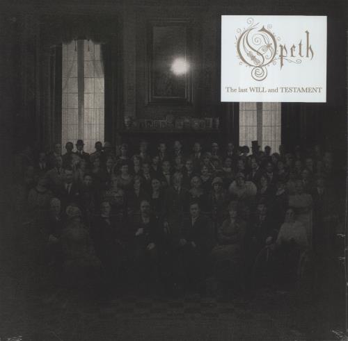 Opeth The Last Will And Testament - Silver Opaque Vinyl - Autographed Art Card - Sealed 2-LP vinyl record set (Double LP Album) German OEP2LTH863588