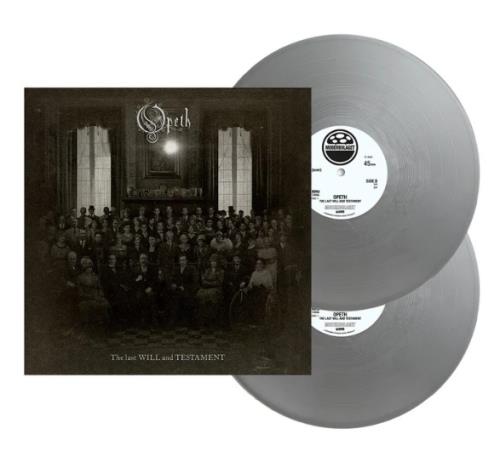 Opeth The Last Will And Testament - Silver Opaque Vinyl - Autographed Art Card - Sealed 2-LP vinyl record set (Double LP Album) German OEP2LTH863588