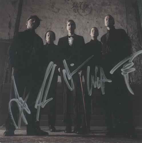 Opeth The Last Will And Testament - Silver Opaque Vinyl - Autographed Art Card - Sealed 2-LP vinyl record set (Double LP Album) German OEP2LTH863588