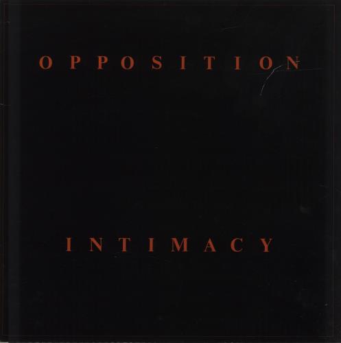 Opposition Intimacy vinyl LP album (LP record) UK OP2LPIN682209