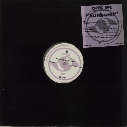 Optic Eye Sunburst 12" vinyl single (12 inch record / Maxi-single) UK O2S12SU681675