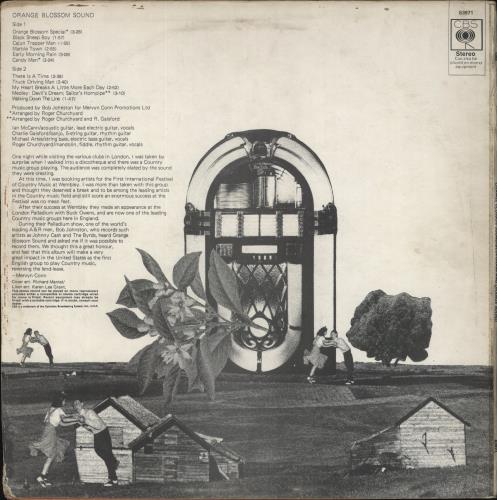 Orange Blossom Sound Bluegrass And Orange Sound vinyl LP album (LP record) UK OBSLPBL329234