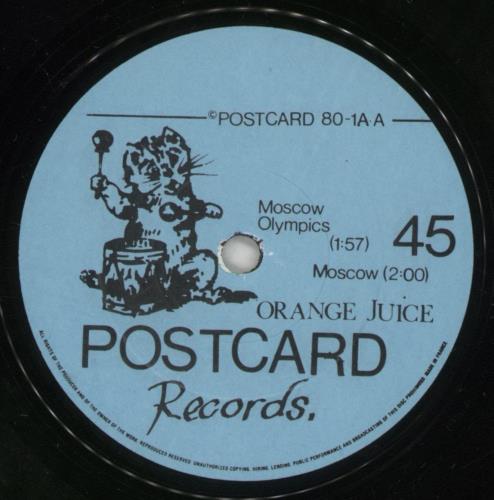 Orange Juice Falling And Laughing + Felicity Flexi 7" vinyl single (7 inch record / 45) UK ORJ07FA131691