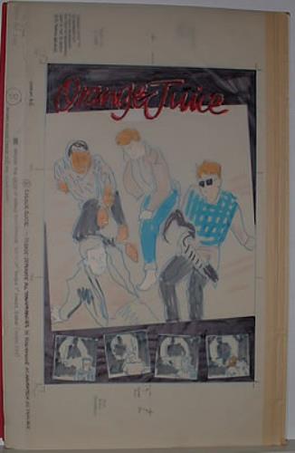 Orange Juice Rip It Up artwork UK ORJARRI141316
