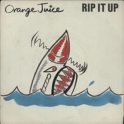 Orange Juice Rip It Up 7" vinyl single (7 inch record / 45) UK ORJ07RI243029
