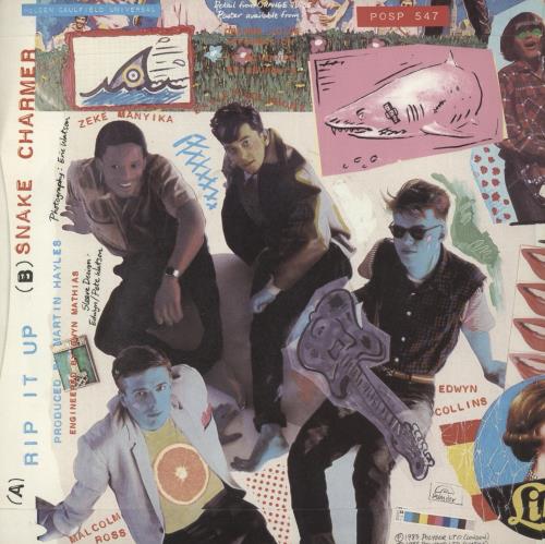Orange Juice Rip It Up 7" vinyl single (7 inch record / 45) UK ORJ07RI243029