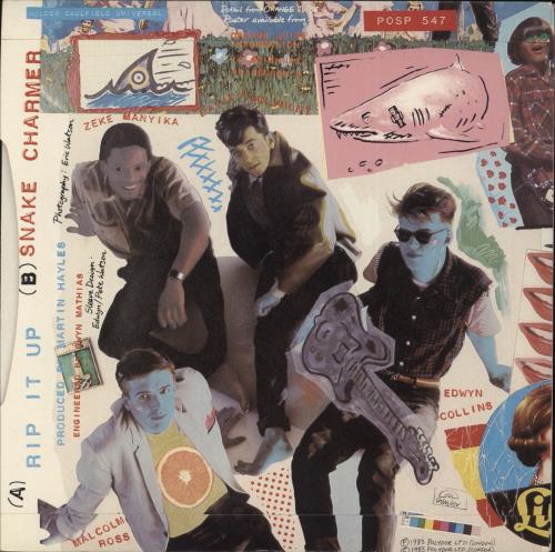 Orange Juice Rip It Up 7" vinyl single (7 inch record / 45) UK ORJ07RI735761