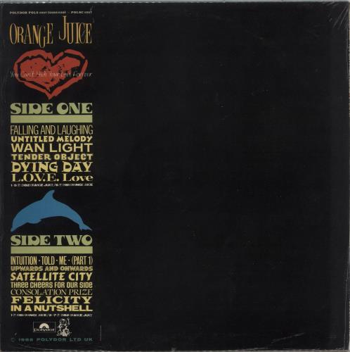 Orange Juice You Can't Hide Your Love Forever vinyl LP album (LP record) UK ORJLPYO874505