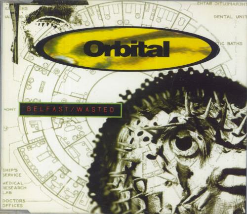 Orbital Belfast/wasted CD single (CD5 / 5") UK ORTC5BE48183