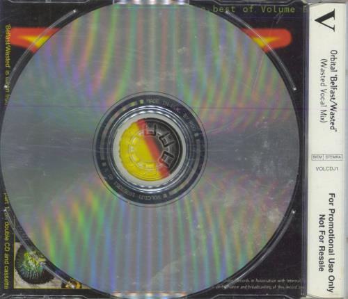 Orbital Belfast/wasted CD single (CD5 / 5") UK ORTC5BE48183