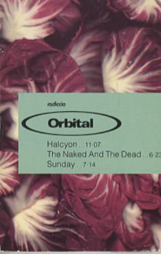 Orbital Halcyon cassette single UK ORTCSHA332432