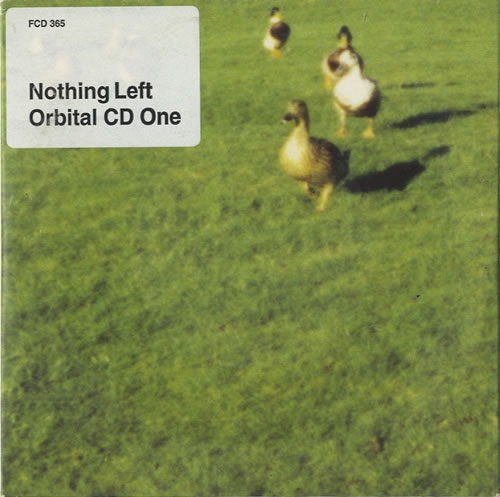 Orbital Nothing Left CD single (CD5 / 5") UK ORTC5NO471927